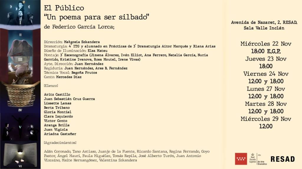 el público (CARTEL y&nbsp;fotos)