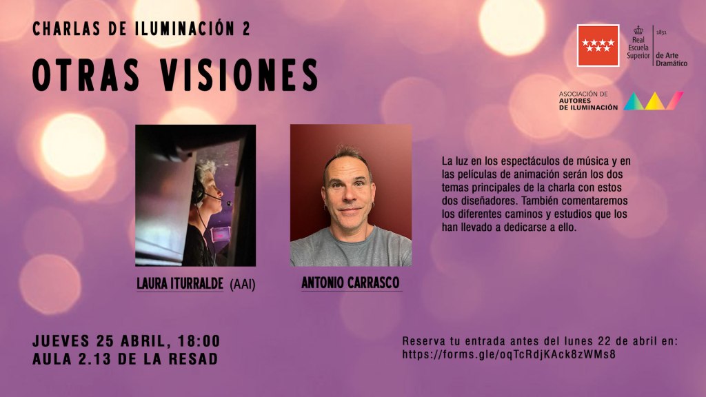 CHARLA DE ILUMINACIÓN 2. LAURA ITURRALDE Y ANTONIO CARRASCO&nbsp;(VIDEO)